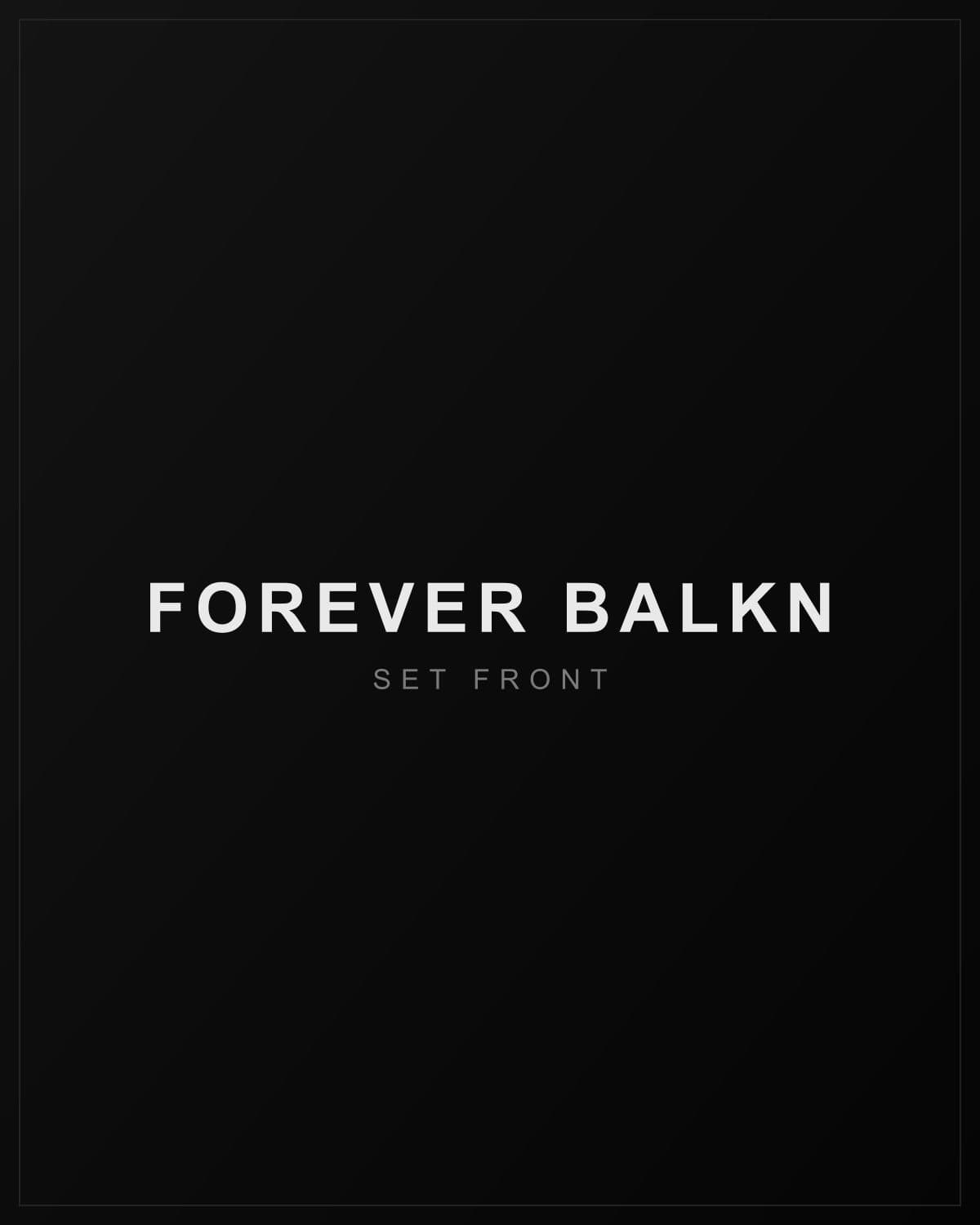 Forever Balkn tracksuit set